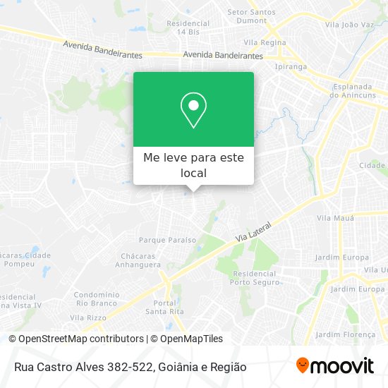 Rua Castro Alves 382-522 mapa