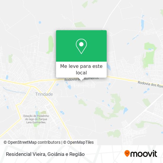 Residencial Vieira mapa