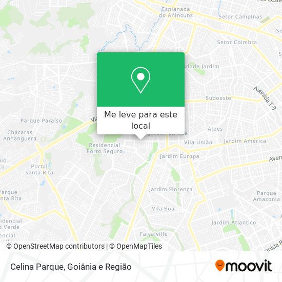 Celina Parque mapa