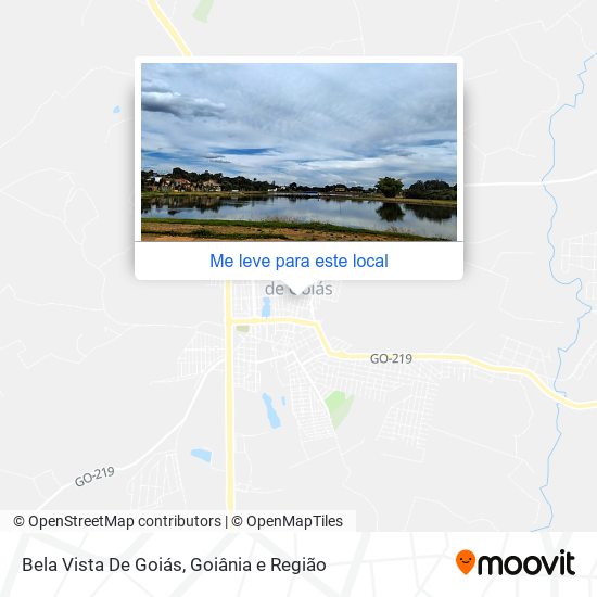 Bela Vista De Goiás mapa