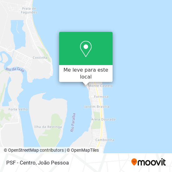 PSF - Centro mapa