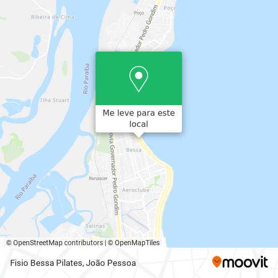 Fisio Bessa Pilates mapa