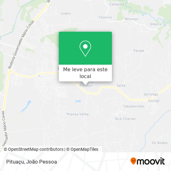 Pituaçu mapa
