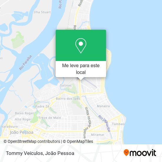 Tommy Veículos mapa