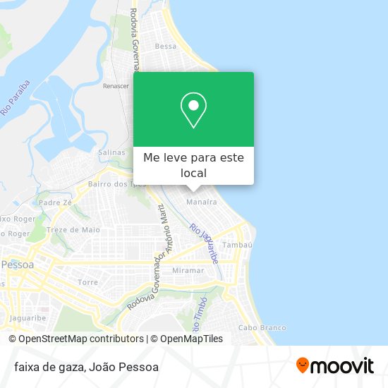 faixa de gaza mapa