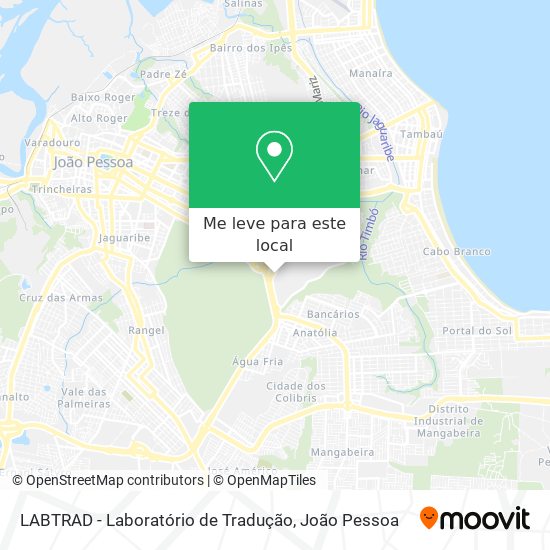 LABTRAD - Laboratório de Tradução mapa