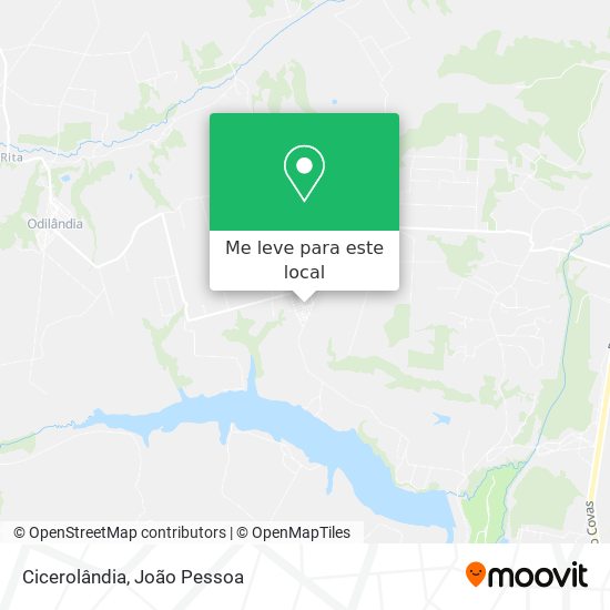 Cicerolândia mapa