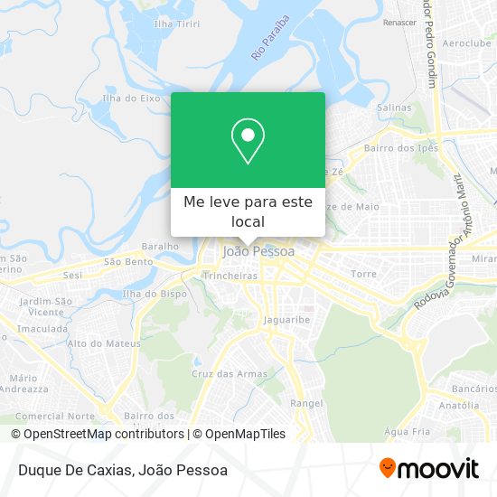 Duque De Caxias mapa