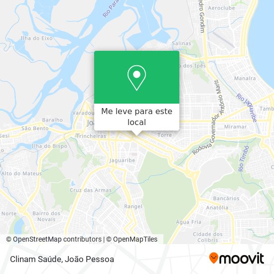 Clinam Saúde mapa