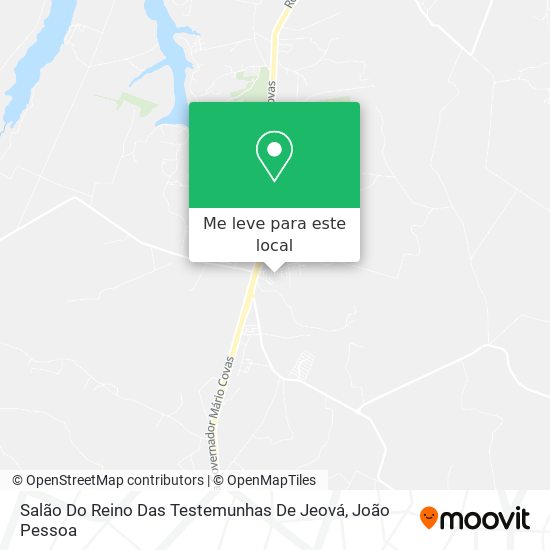 Salão Do Reino Das Testemunhas De Jeová mapa