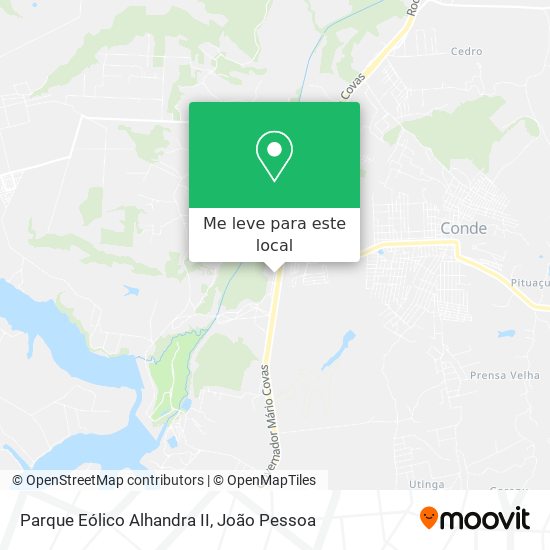 Parque Eólico Alhandra II mapa