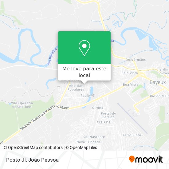 Posto Jf mapa