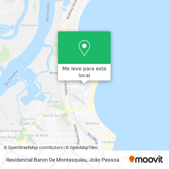 Residencial Baron De Montesquieu mapa