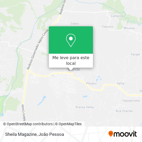 Sheila Magazine mapa