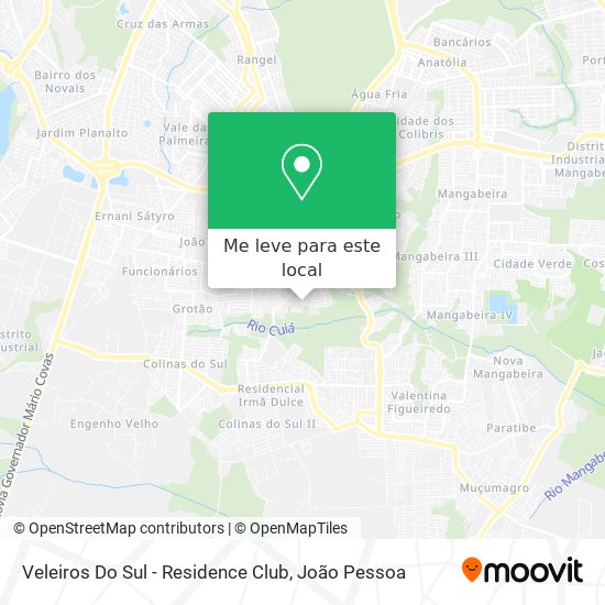 Veleiros Do Sul - Residence Club mapa