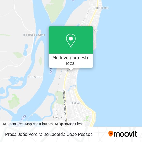 Praça João Pereira De Lacerda mapa