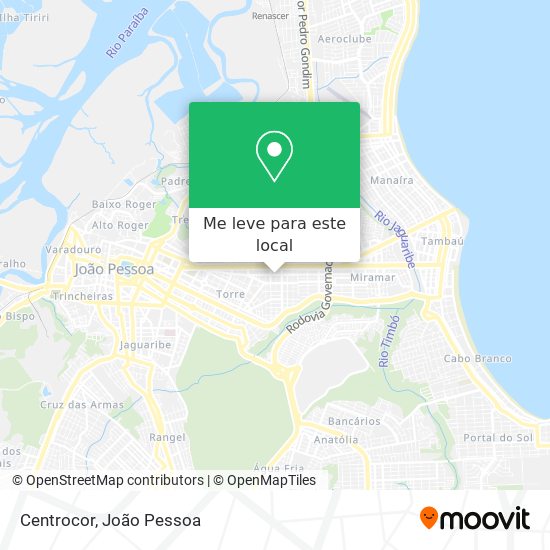 Centrocor mapa