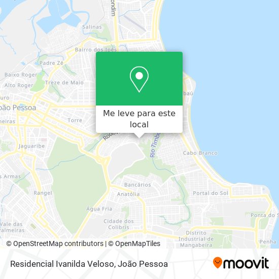 Residencial Ivanilda Veloso mapa