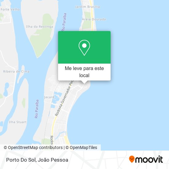 Porto Do Sol mapa