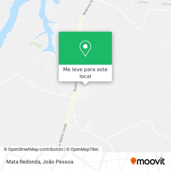 Mata Redonda mapa
