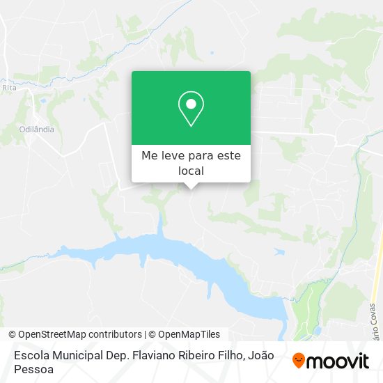 Escola Municipal Dep. Flaviano Ribeiro Filho mapa