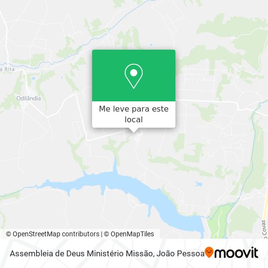 Assembleia de Deus Ministério Missão mapa