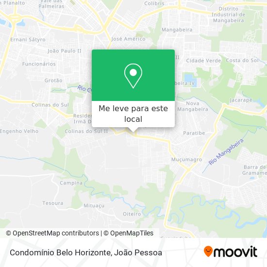 Condomínio Belo Horizonte mapa