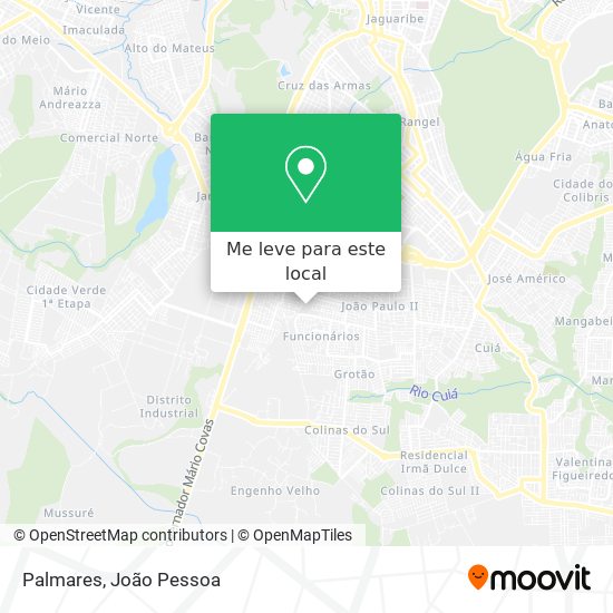Palmares mapa