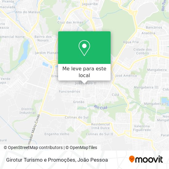 Girotur Turismo e Promoções mapa