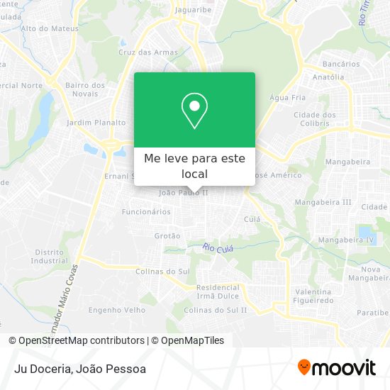 Ju Doceria mapa