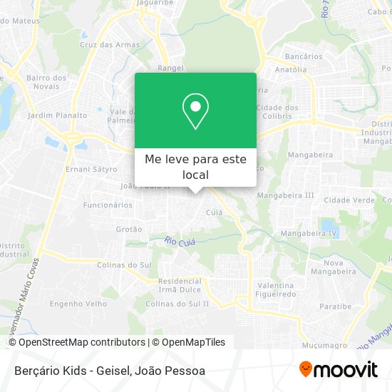 Berçário Kids - Geisel mapa