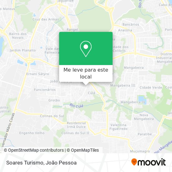 Soares Turismo mapa