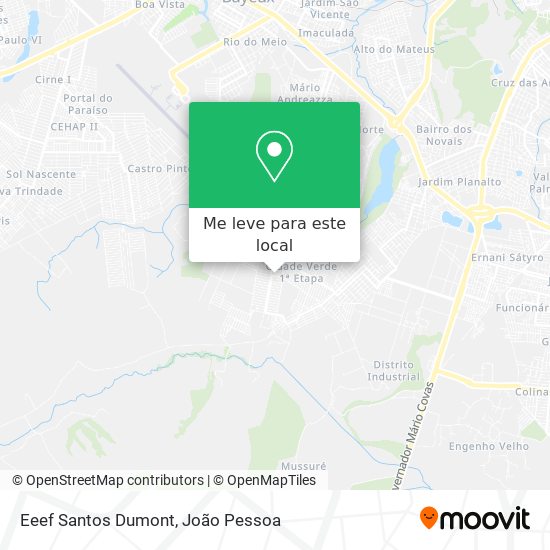 Eeef Santos Dumont mapa