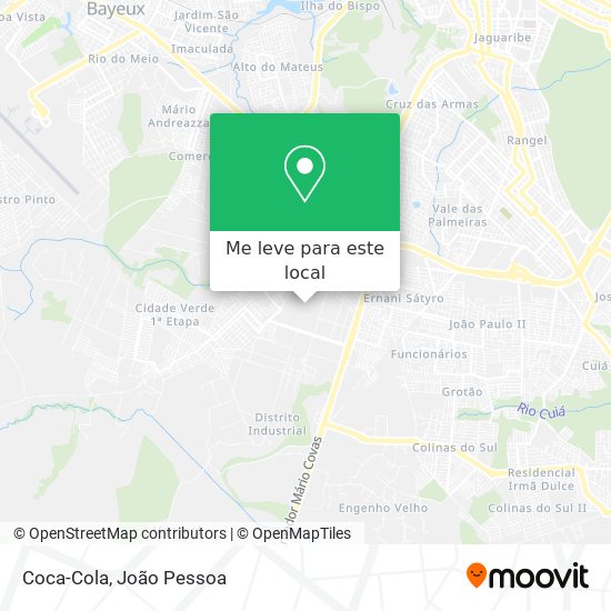 Coca-Cola mapa