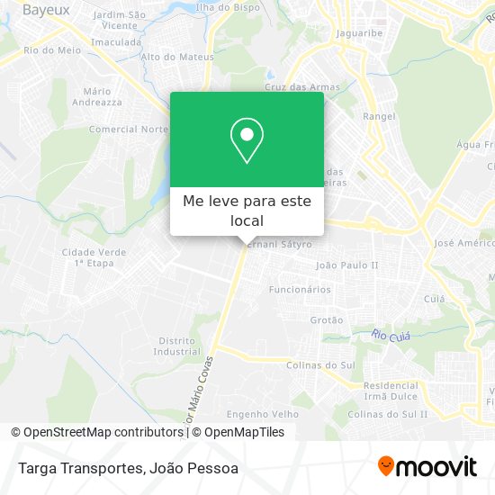 Targa Transportes mapa