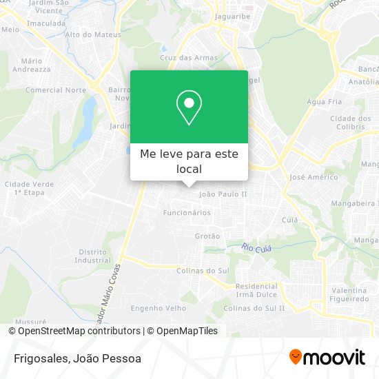 Frigosales mapa