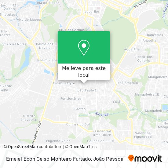 Emeief Econ Celso Monteiro Furtado mapa