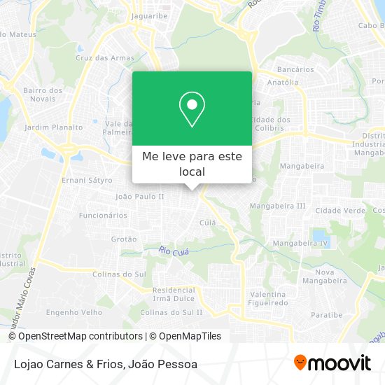 Lojao Carnes & Frios mapa