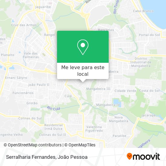 Serralharia Fernandes mapa