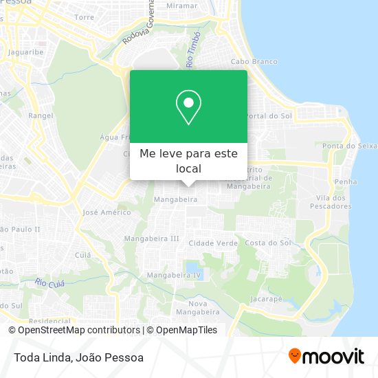 Toda Linda mapa
