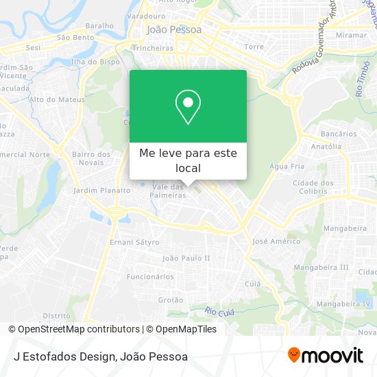 J Estofados Design mapa