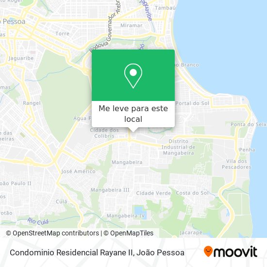 Condominio Residencial Rayane II mapa