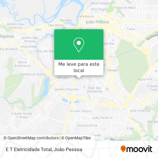 E T Eletricidade Total mapa