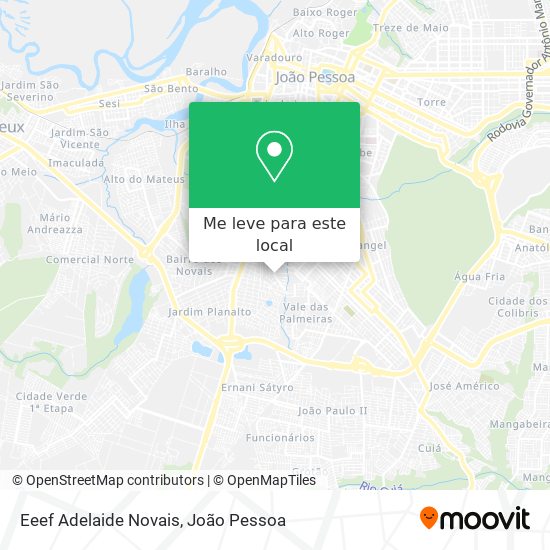 Eeef Adelaide Novais mapa