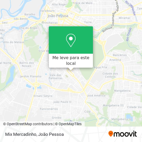Mix Mercadinho mapa