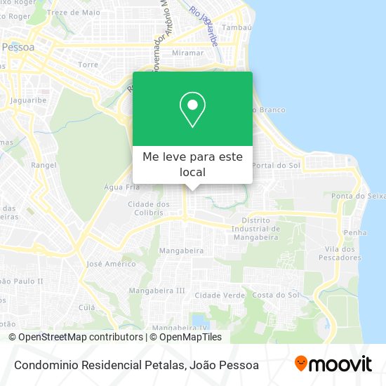 Condominio Residencial Petalas mapa
