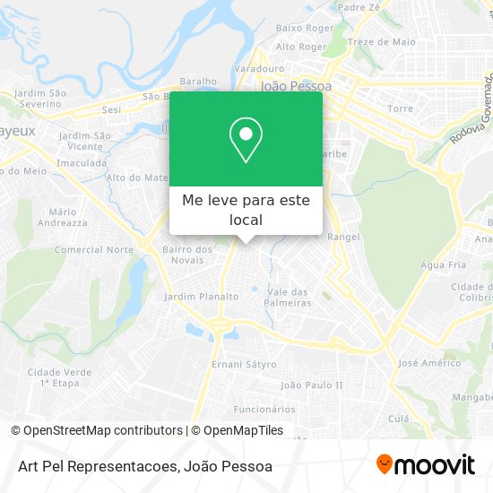 Art Pel Representacoes mapa