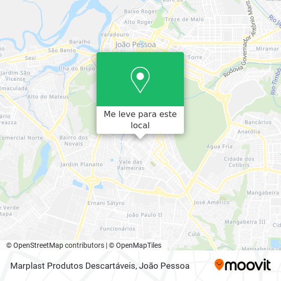 Marplast Produtos Descartáveis mapa
