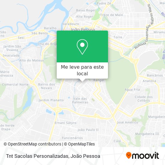 Tnt Sacolas Personalizadas mapa