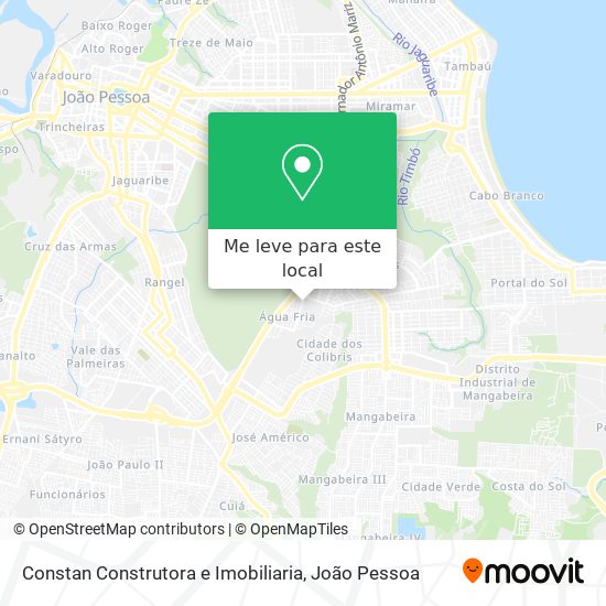 Constan Construtora e Imobiliaria mapa